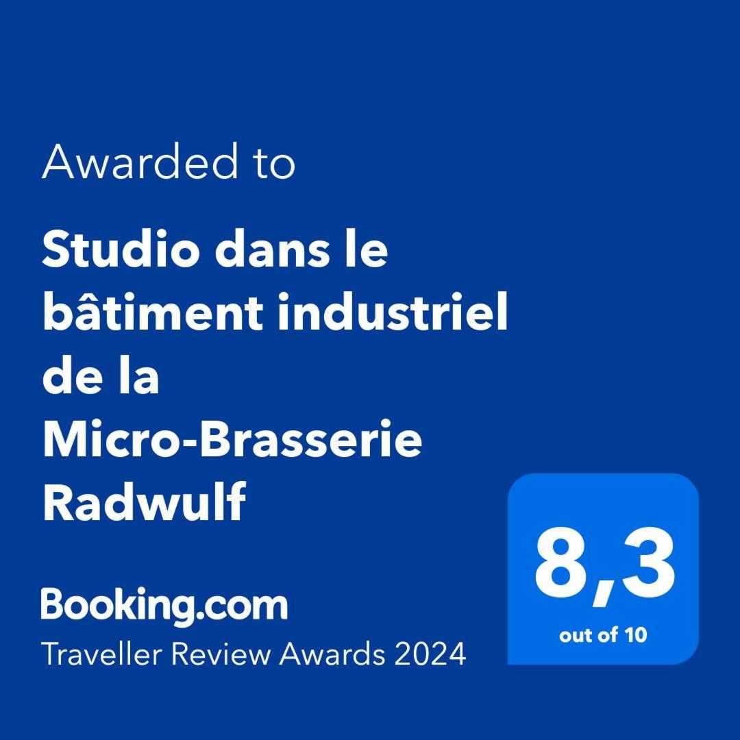 شقة Studio Dans Le Batiment Industriel De La Micro-Brasserie Radwulf Vieux-Ferrette المظهر الخارجي الصورة